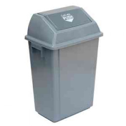 25L swing cover dust bin